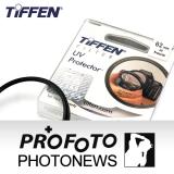 美國進口TIFFEN UV濾鏡62mm清晰、透光度高，適合90%鏡頭使用