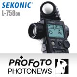 SEKONIC L-758DR  無線觸發測光表攝影/高清測光表(數字顯示型) 正成公司貨