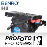 BENRO百諾 H8油壓阻尼雲台(攝影專用)