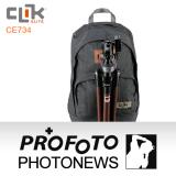 CLIK ELITE CE734 美國戶外攝影品牌 拓荒者Tropfen 雙肩攝影相機背包(灰色)