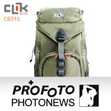 CLIK ELITE CE513 美國品牌 銳跑者Escape 雙肩攝影相機後背包(灰色/黑色)