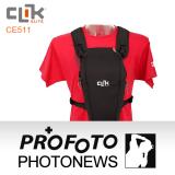 CLIK ELITE CE511美國品牌遠攝單眼三角胸包  (灰色/黑色)